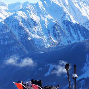 Österreich Skilaufen